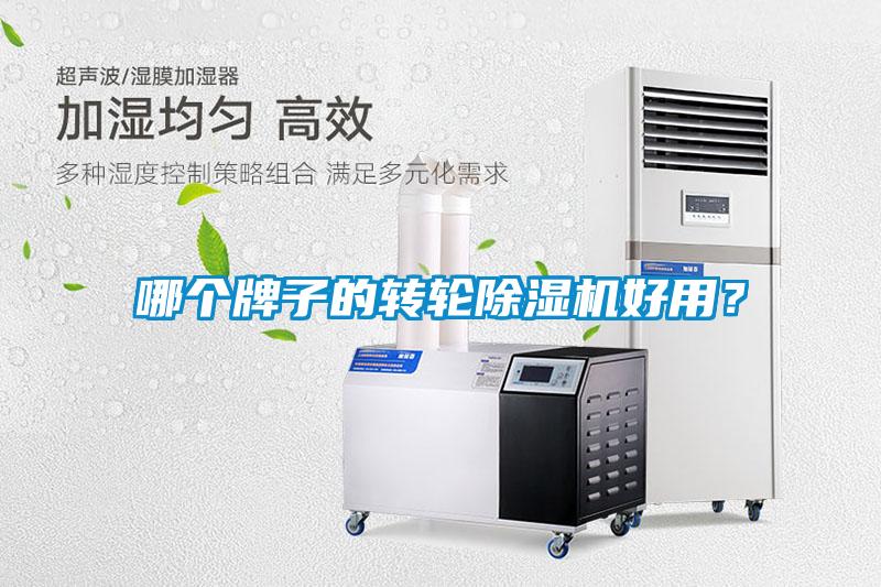 哪個牌子的轉輪除濕機好用？