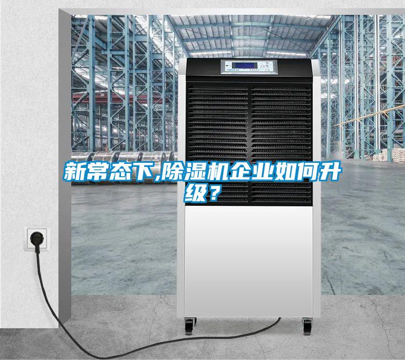 新常態下,除濕機企業如何升級？