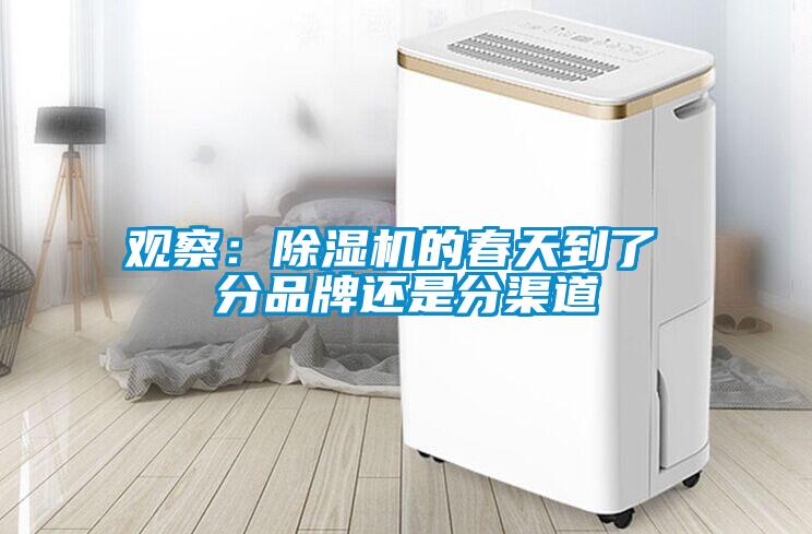 觀(guān)察：除濕機(jī)的春天到了 分品牌還是分渠道