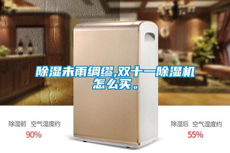 除濕未雨綢繆,雙十一除濕機怎么買。