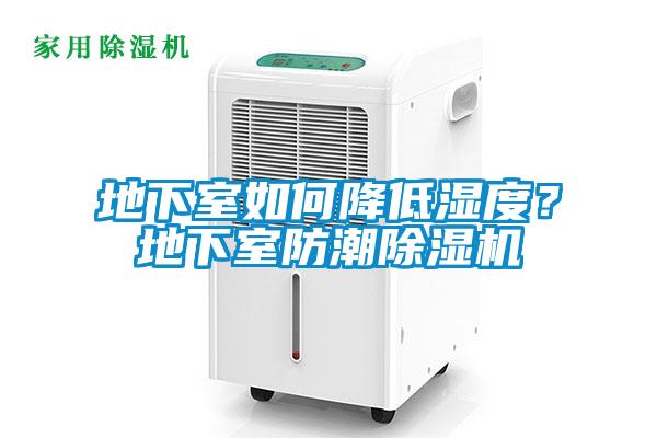 地下室如何降低濕度？地下室防潮除濕機