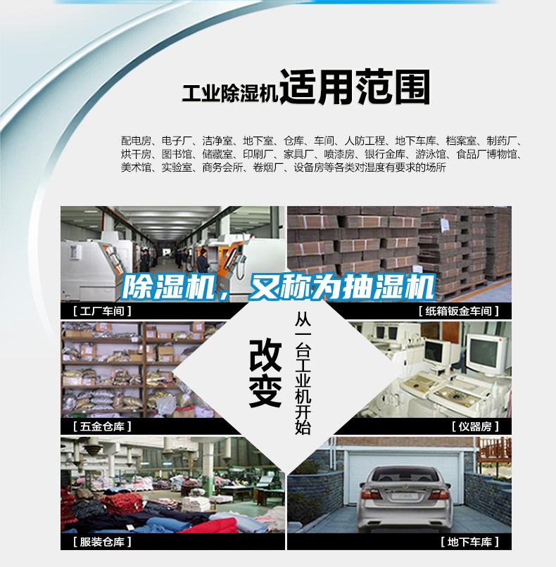 除濕機(jī)，又稱為抽濕機(jī)