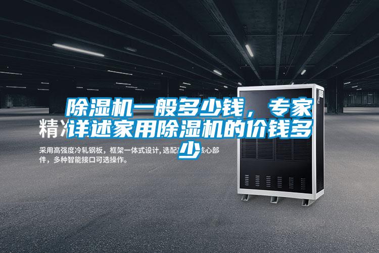 除濕機一般多少錢,專家詳述家用除濕機的價錢多少