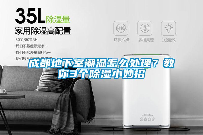 成都地下室潮濕怎么處理?教你3個除濕小妙招