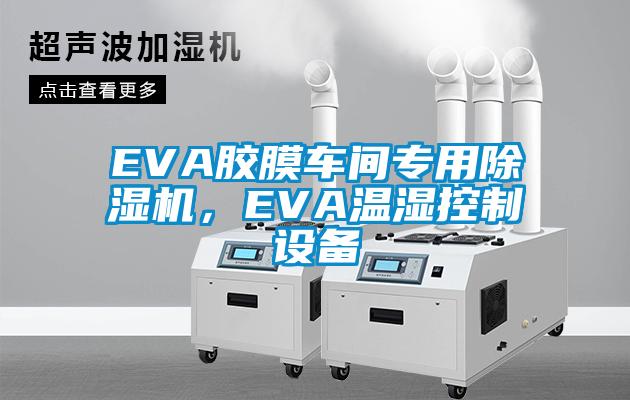 EVA膠膜車(chē)間專用除濕機(jī),EVA溫濕控制設(shè)備