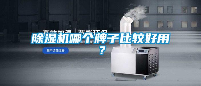除濕機哪個牌子比較好用？