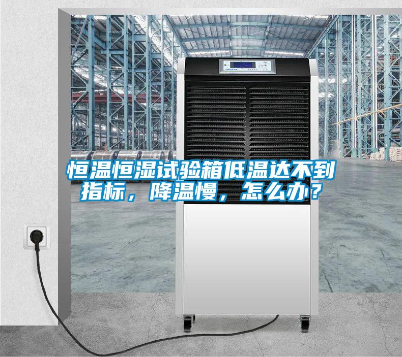 恒溫恒濕試驗箱低溫達不到指標，降溫慢，怎么辦？