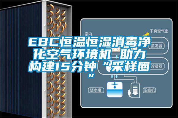 EBC恒溫恒濕消毒凈化空氣環(huán)境機 助力構(gòu)建15分鐘“采樣圈”