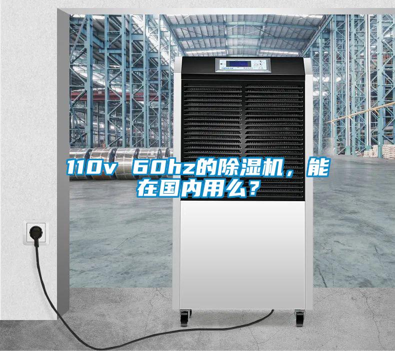 110v 60hz的除濕機，能在國內用么？