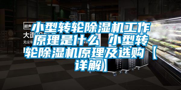 小型轉(zhuǎn)輪除濕機工作原理是什么 小型轉(zhuǎn)輪除濕機原理及選購【詳解】