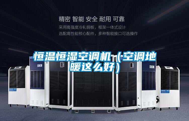 恒溫恒濕空調(diào)機(jī)（空調(diào)地暖這么好）