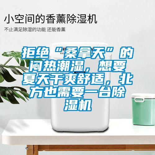 拒絕“桑拿天”的悶熱潮濕，想要夏天干爽舒適，北方也需要一臺除濕機