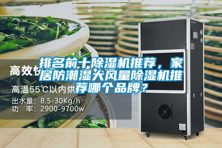 排名前十除濕機推薦，家居防潮濕大風量除濕機推薦哪個品牌？