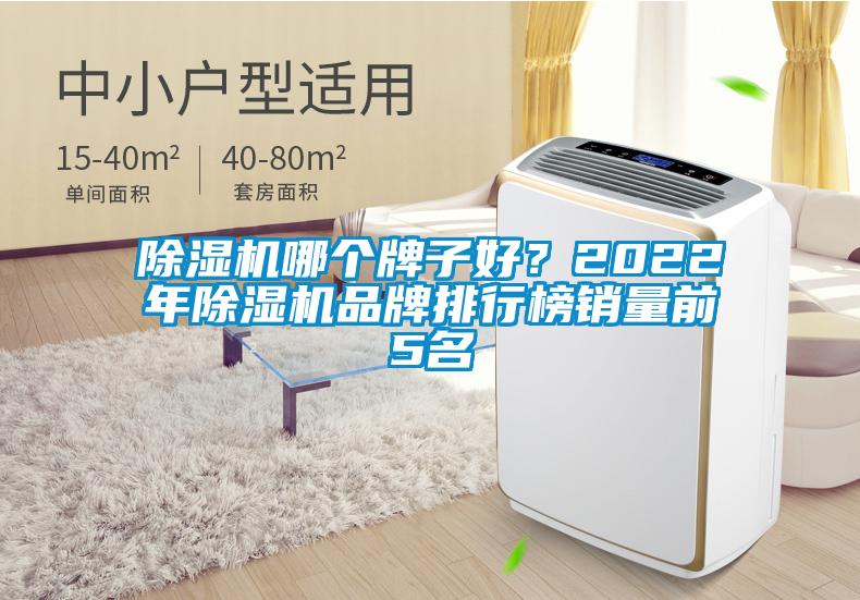 除濕機哪個牌子好？2022年除濕機品牌排行榜銷量前5名
