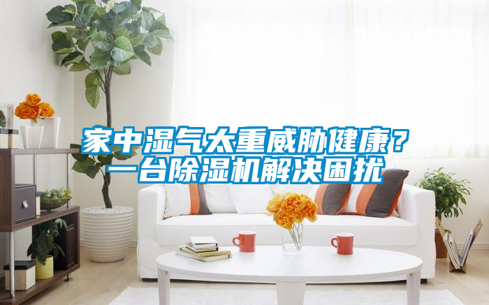 家中濕氣太重威脅健康？一臺(tái)除濕機(jī)解決困擾