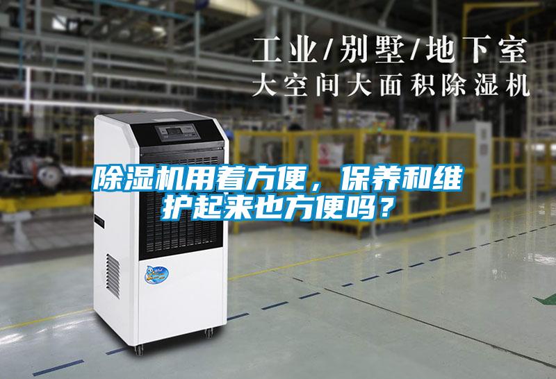 除濕機(jī)用著方便，保養(yǎng)和維護(hù)起來(lái)也方便嗎？