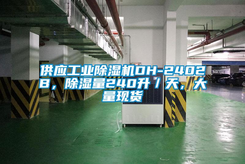 供應工業除濕機DH-2402B，除濕量240升／天，大量現貨