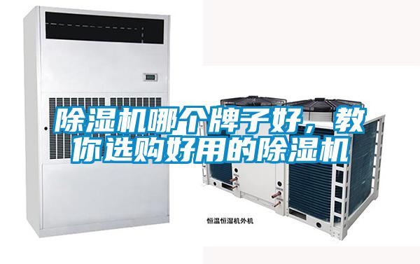 除濕機哪個牌子好，教你選購好用的除濕機