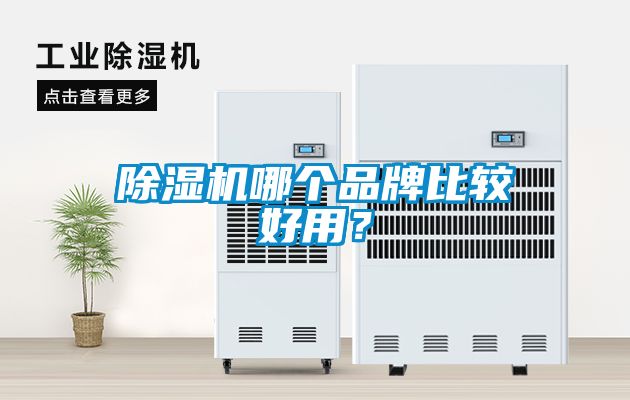 除濕機哪個品牌比較好用？