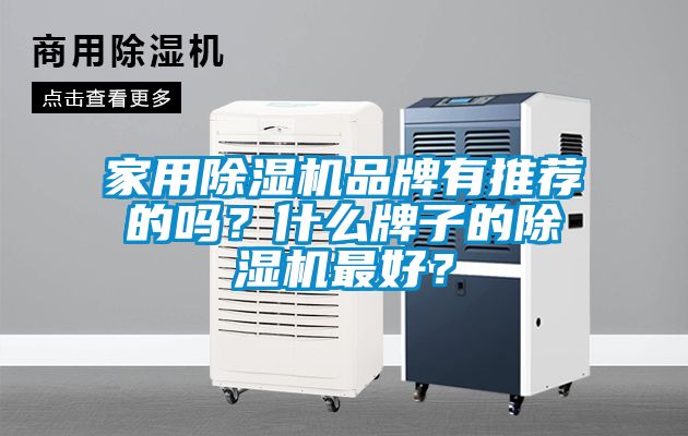 家用除濕機(jī)品牌有推薦的嗎？什么牌子的除濕機(jī)最好？