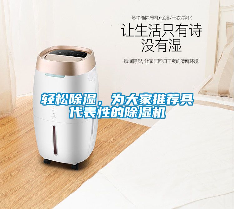 輕松除濕，為大家推薦具代表性的除濕機